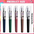 thumbnail image 3 of YardChic 5Pcs Premium Gel Ink Ball Point Pens, 0.5mm Fine Point Color Pens, Retro Color Rod Gel Pen, Smooth Writing Gel Pen for Journaling, Teachers Office Classroom Stationery Supplies, 3 of 8