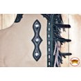 thumbnail image 3 of Hilason Western Bull Riding Chinks Chaps Adult Pro Rodeo Bronc Leather Tan, 3 of 4