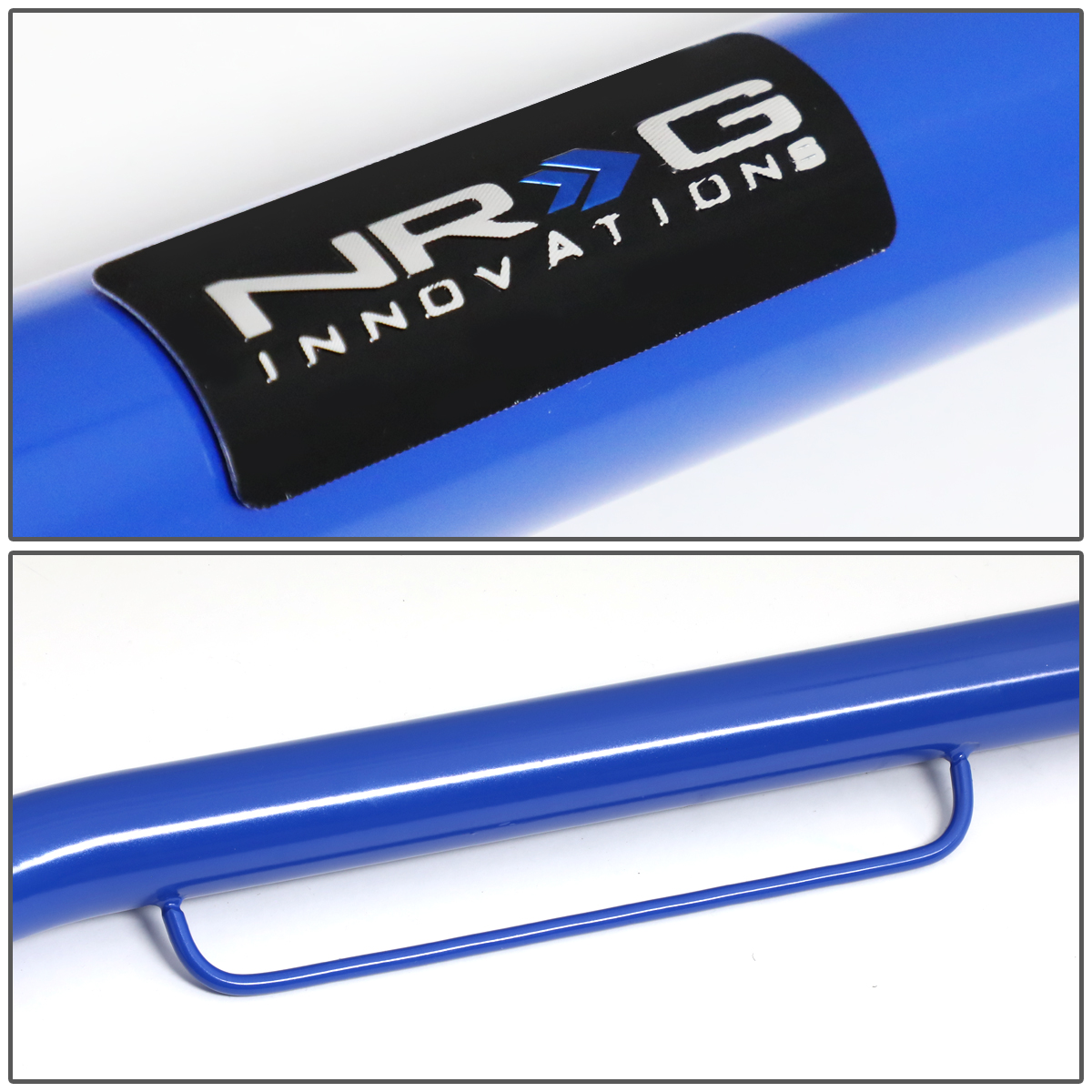 NRG Innovations NRG-HBR-001BL NRG Innovations HBR-001BL 47" Aluminum 4-Point Racing Safety Seat Belt Harness Bar Kit (Blue) - image 3 of 6