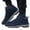 Dark Blue, variant on Mens Snow Boots Casual Lightweight Warm Furry Lined Winter Non Slip Hiking Ankle Booties