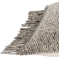 thumbnail image 4 of Surya FAO007-1818 18 x 18 in. Faroe Woven Pillow Cover, Black, Beige & Charcoal, 4 of 5