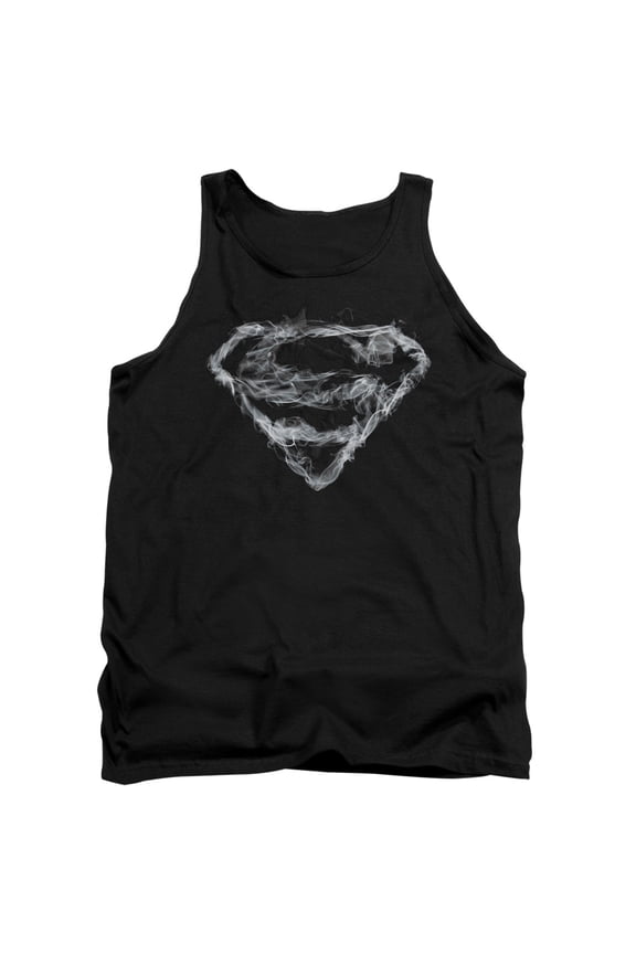 Supermanoking Shield Adult Tank Top Black