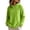 Green(ladies tops), variant on Women's Fuzzy Fleece Pullover Hoodie Soft Warm Sherpa Sweatshirt Long Sleeve Casual Winter Top