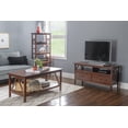 thumbnail image 5 of Linon Moreland 2-Drawer TV Stand, Fits TVs up to 40", Antique Tobacco, 5 of 9