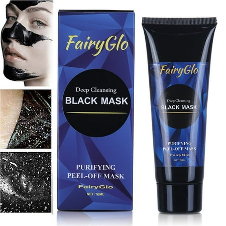 Blackhead Remover Charcoal Peel off Mask By FairyGlo Natural Purifying