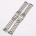 thumbnail image 2 of Stainless Steel Watch Band for Master Collection Watches - 19mm 20mm 21mm Solid Interface Strap Belt Bracelet, 2 of 5