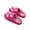 Hot Pink, variant on HTHLVMD All Over Ghost Slippers, Cute Pattern House Shoes, Halloween All Over Ghost Slippers Cute Pattern Fuzzy House Shoes Warm Plush Closed Toe Slip On Clog Indoor Footwear, Black 5.5