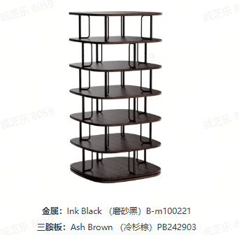 360° Rotating Shoe Rack – 5-Tier Freestanding Storage Organizer for 28+ Pairs, Entryway，Closet, Sturdy Steel & Particleboard, Ash Brown