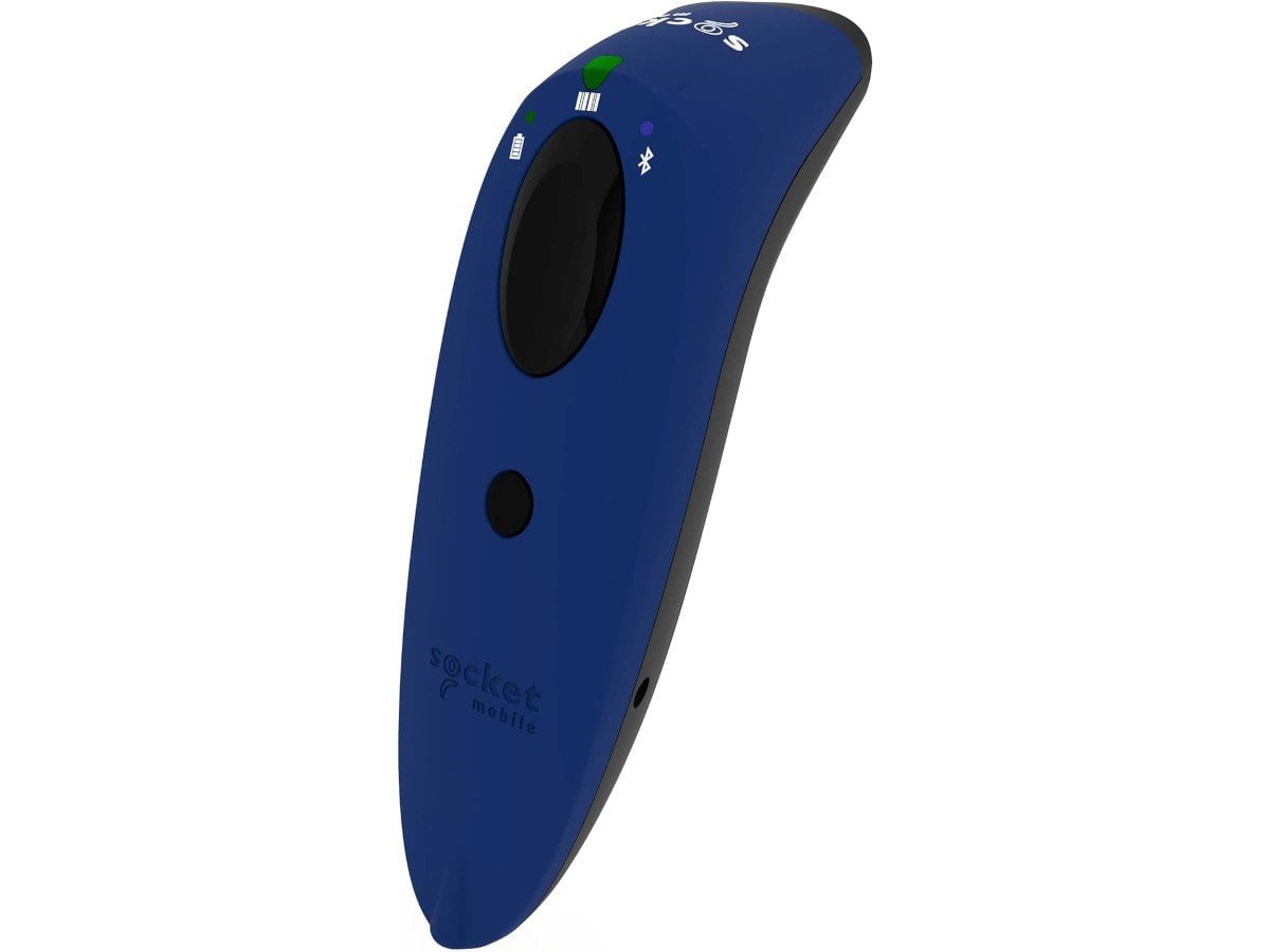 Socket Mobile SocketScan S720, Linear Barcode Plus QR Code Reader, Blue - Wireless Connectivity - 14.96" Scan Distance - 1D, 2D - LED - Linear - Bluetooth - Blue - Asset Tracking, Ticketing, Transp...