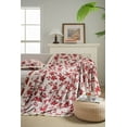 thumbnail image 2 of Nvzi Couch Cover Polyester Sofa Covers Sofa Towel Cover for Living Room Sofa Easy Fit Washable Furniture Sofa Protector 55.11*70.87inch (Red White), 2 of 4