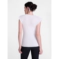 thumbnail image 4 of Scenario Women's Tank Sweater with Short Flutter Sleeves, Lightweight, Sizes XS-XXXL, 4 of 6