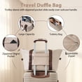 thumbnail image 4 of EUROCO 3 Piece Luggage Set, 20" Carry-on Suitcase with TSA Lock and Spinner Wheels, Lightweight Hardshell ABS Suitcase Set for Men Women,Khaki, 4 of 8