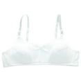 thumbnail image 2 of Wireless-Bras for Teens Girls 9-16 Years Lightweight Bralettes Juniors Kids Casual Solid Color Breathable Support Underwear Bra, 2 of 6