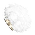 thumbnail image 1 of Lámpara de Mesa de Plumas Luz Moderna Pluma de Ganso Clásico Decorativo Atenuación Continua Carga USB Control Táctil Lámpara de Mesita de Noche LED para Dormitorio Café ANGGREK Otros, 1 of 8