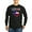 Black, variant on CafePress - Flag Map With Texas Long Sleeve Dark T Shirt - Long Sleeve Dark T-Shirt