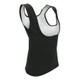 thumbnail image 2 of Chaleco de sauna para mujer, camiseta sin mangas para mejorar el sudor, moldeador corporal, pérdida de peso, para entrenamiento y Fitness, 2 of 8