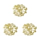 thumbnail image 1 of Kearding Parches de uñas de Navidad Vacaciones francesas Lentejuelas doradas con purpurina Fabricación de joyas Artesanía Copos metálicos Decoración Type1 NO1 Kearding CBP180869, 1 of 6