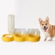 thumbnail image 4 of Alimentador Voladuro Dual Inclinación Extraíble Auto 3 Amarillo Gloria Dispensador de cuencos de gatos, 4 of 9