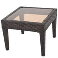 thumbnail image 6 of Antibes Accent Table,Brown Multi Rattan Garden Outdoor Patio Outdoor Tables, 6 of 10