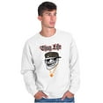 thumbnail image 5 of Troll Face Meme Thug Life Big Smiley Sweatshirt for Men or Women Brisco Brands M, 5 of 6
