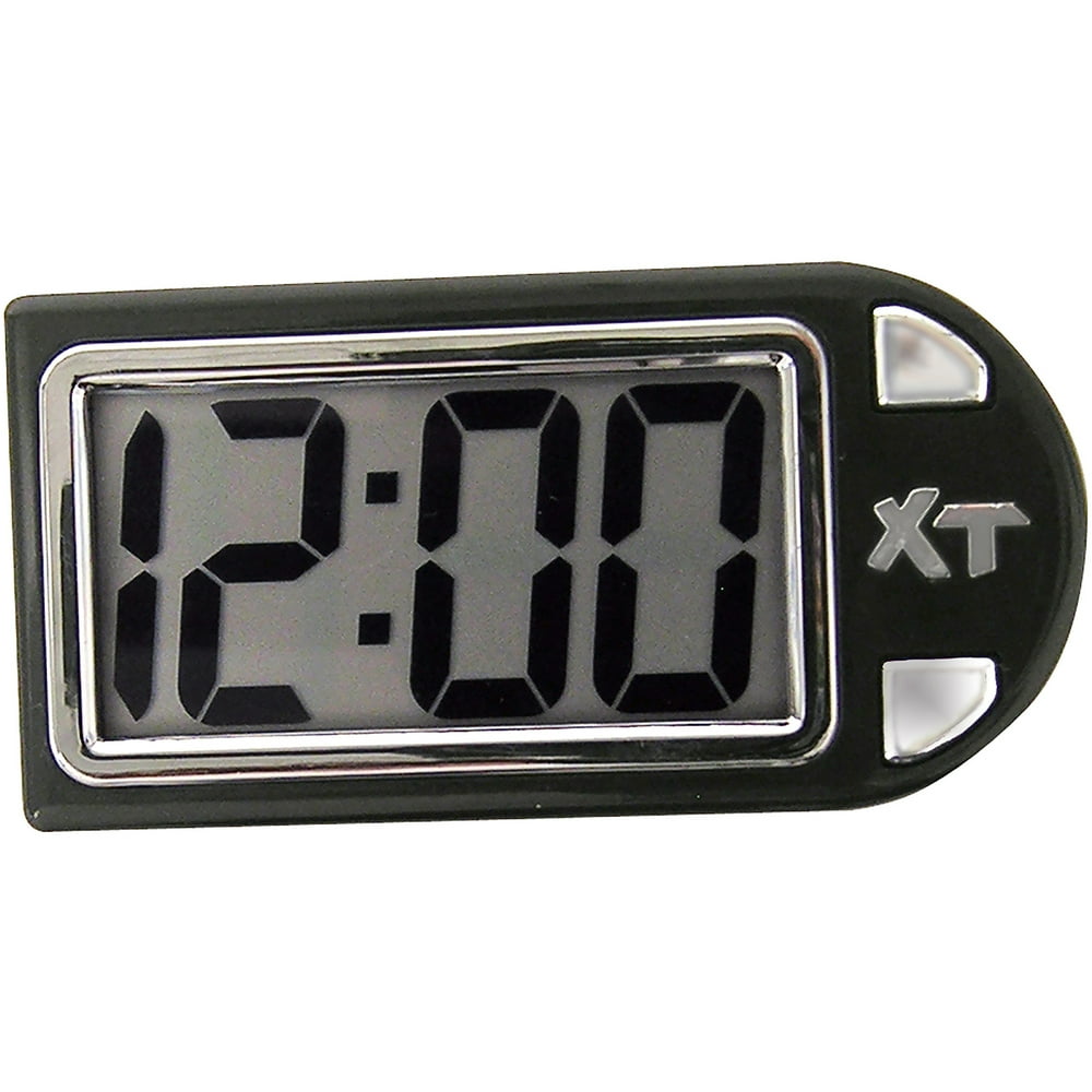 Auto Drive Digital Clock, Black