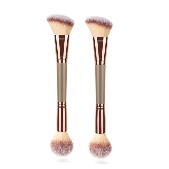 Foundation brush and concealer brush cream quality luxury bristles