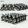 thumbnail image 2 of Building Block Toys | Building Block Dolls | Army Men Action Figures | Building Block Soldiers | for Collectors and Building Block Enthusiasts | 24 Mini Figures 1.7Inch, 2 of 6