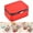Red, variant on Travel Jewelry Case Jewelry Travel Organizer Small Portable Jewelry Boxes Travel Jewelry Organizer Jewellery Earring Necklaces Rings Bracelets for Women Girl