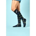 thumbnail image 4 of Nurse Mates Women's Calf Socks | 12-14 mmHg Compression | Dragonfly Sparkle, 4 of 5