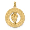 thumbnail image 4 of 14K PAWLEYS ISLAND Conch Shell Charm K7486, 4 of 4