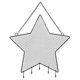 thumbnail image 1 of Expositor de joyas de hierro forjado, exquisito, ornamental, ahorra espacio, con forma de luna y estrella, para dormitorio., 1 of 8