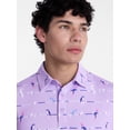 thumbnail image 4 of Birdie Bound Men's and Big Men's Breeze Polo Shirt, Sizes XS-4XLT, 4 of 5
