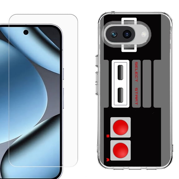 ShockProof Phone Case for Google Pixel 10a, with Screen Protector, by OneToughShield - Game Controller