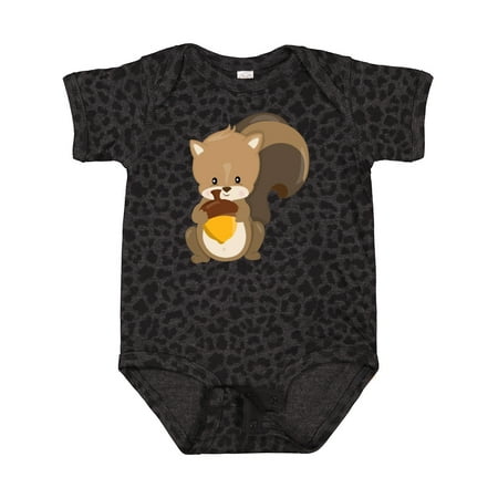 

Inktastic Cute Woodland Animal Squirrel Gift Baby Boy or Baby Girl Bodysuit