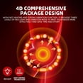 thumbnail image 4 of 3-in-1 Heated Knee Massager with Air Compression & Vibration, Portable Electric Comfort Device with Large LED Screen for Knees, Shoulders, and Elbows, 4 of 9
