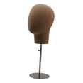 thumbnail image 4 of Mannequin Head, making mannequin head display model manikin,hat headphones headset jewelry display head,professional head with stable round base,jewelry display stand head height Style D Sunnimix none, 4 of 8