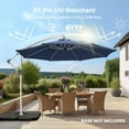 thumbnail image 3 of Nextay 10FT Patio Umbrella Outdoor Umbrella Offset Umbrella Cantilever Umbrella Market Umbrella with Crank and Tilt, Wind-Resistant, 3 of 6