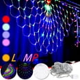 thumbnail image 1 of Viflosae LED Peacock Net Lights Fishing Net Lights Christmas Decorative Lanter Flyer top picks, 1 of 2