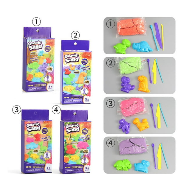 <p>Ensemble de Sable de Jeu pour Enfants Sable de Jeu Coloré Ensemble de Sable de Jeu pour Enfants Stimule l'Imagination Reste Humide Sable de Jeu Coloré pour Enfants</p>