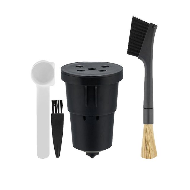 Taza de filtro de café recargable con cepillo de café para Keurig 1.0 K Cup B Afortunado Sencillez
