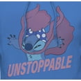 thumbnail image 2 of Men's Lilo & Stitch Unstoppable Stitch Pull Over Hoodie Royal Blue 3X Large, 2 of 4