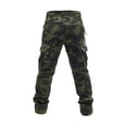 thumbnail image 3 of Domzest Men's Cargo Work Hiking Pants Lightweight Water Resistant Quick Dry Fishing Travel Camping Outdoor Breathable Multi Pockets Army Green 4XL, 3 of 8