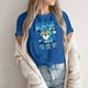 thumbnail image 4 of Nvse-Movie Kpop Demon Hunters T-Shirt Summer Tshirts Casual Loose Girls T Shirt Korean Pop Anime Style Tee with Huntrix Movie Print, Streetwear Aesthetic#Blue L, 4 of 4