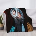 thumbnail image 3 of Goofa The Nightmare Before Christmas Pattern Fleece Throw Blanket for Couch, Soft Checkered Flannel Blanket for Sofa, Warm Cozy Decorative Blanket Fall Decor Gift-60"x50", 3 of 6
