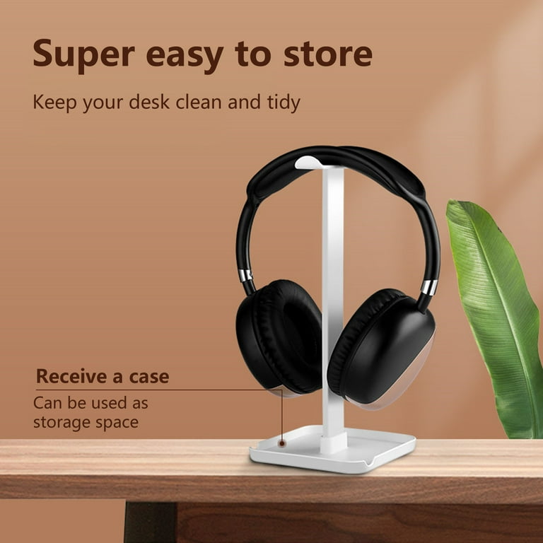 Cheers.US Headphone Stand Hanger Detachable Design Wide Base