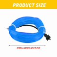 thumbnail image 6 of KNACK- Led Auto Car Interior Decor Atmosphere Wire Strip Light Lamp Accessories Blue D, 6 of 6
