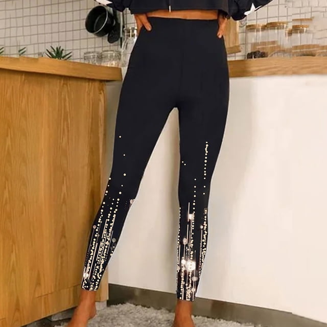 Pntutb Mujer Cintura Alta Running Impresión Elasticidad Pantalones Entrenamiento Leggings Yoga Pantalones Pntutb Pntutb-1183