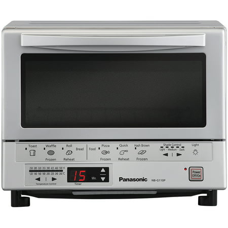 Photo 1 of ***TESTED WORKING*** Panasonic Flash Express Toaster Oven - Silver NB-G110P