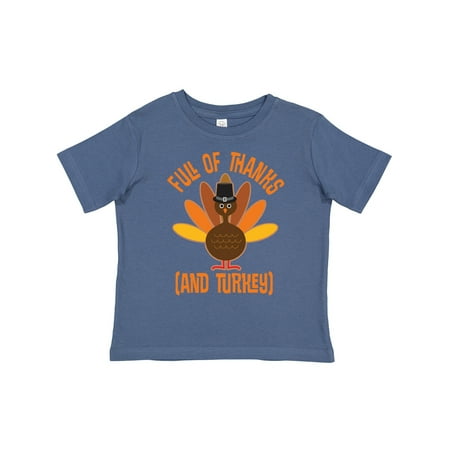 

Inktastic Thanksgiving Dinner Holiday Turkey Gift Toddler Boy or Toddler Girl T-Shirt