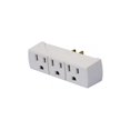 thumbnail image 1 of FL-JC13 3-Outlet Multi-Tap Wall Tap, Grounded, White Finish., 1 of 1